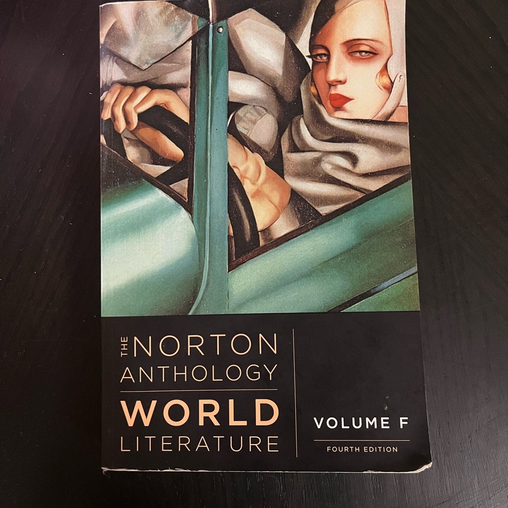The Norton Anthology World Literature Volume F
